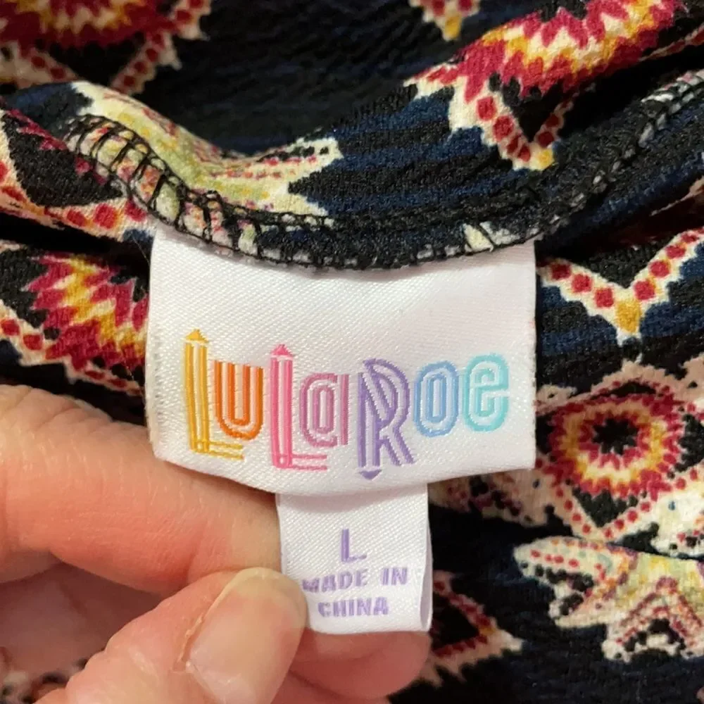 ✨LuLaRoe Cassie printed pencil skirt